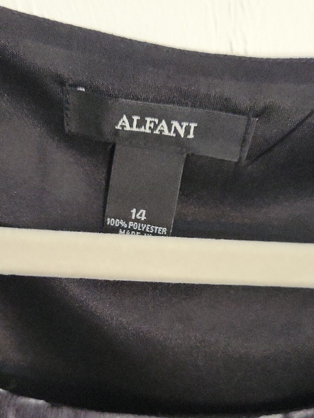 Alfani Floral Pleated Blouse in Pink, Black & Gray - Picture 2 of 5